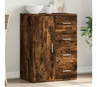 CIADAZ Buffet en bois d'ingénierie chêne fumé 59 x 39 x 80 cm, meuble de salon, buffet - 840538