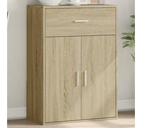 CIADAZ Buffet en bois d'ingénierie chêne Sonoma 60 x 30 x 84 cm, meuble de salon, buffet - 840494
