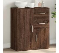 CIADAZ Buffet en bois d'ingénierie marron chêne 60 x 31 x 70 cm, meuble de salon, buffet - 840484