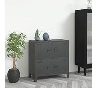CIADAZ Classificateur industriel anthracite 75 x 40 x 80 cm en acier, meubles, armoires et rangements, coffres et coffres-339627