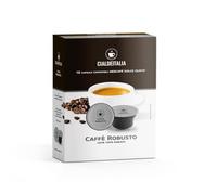 Cialdeitalia - Capsules de café Robusto compatibles avec les machines Nescafé Dolce Gusto, mélange 100% Robusta au goût intense et corsé, 192 capsules