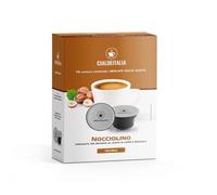 Cialdeitalia - Capsules Nocciolino compatibles avec les machines Nescafé Dolce Gusto, boisson soluble au goût de café et noisette crémeuse, 192 capsules
