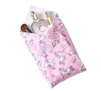 ciAmore Trousse de maquillage, sac de transport pour petites choses, sac de protection pour électronique, tissu magique de voyage, Rose licorne