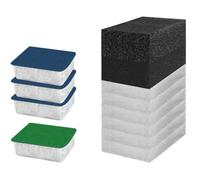 CIANO, Aquarium Consommables - Cartouches de Filtration de Rechange pour Filtre d'Aquarium- Pack 3 mois, Taille XL - Eau Cristalline pour Poissons, Sans Impuretés et Sans Odeur - Nettoyage Efficace