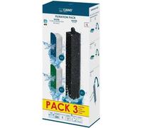 CIANO, Aquarium Consommables - Cartouches de Filtration de Rechange pour Filtre d'Aquarium- Pack 3 mois - Taille L
