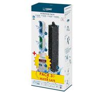 CIANO, Aquarium Consommables + Conditionneur - Cartouches de Filtration pour Filtre d'Aquarium & Conditionneur - Pack 3 Mois, Taille L - Eau Cristalline pour Poissons, sans Impuretés et sans Odeur