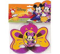 Ciao 29014.6 - Lot de 6 Masques Halloween Disney Mickey et Minnie, Orange