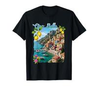 Ciao a Bella Italie Côte Amalfitaine Positano Méditerranée T-Shirt