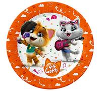 Ciao- Assiettes diamètre 20, 33706, Multicolore