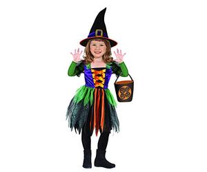 Ciao- Baby Witch sorcière costume fille (Taille 3-4 ans) avec Trick-or-Treat sac