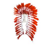 Ciao - Bandeau d’indienne à plumes Chef indien turquoise