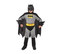 Ciao- Batman disfraz niño original DC Comics con músculos acolchados