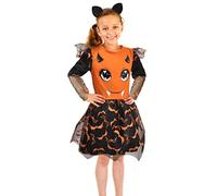 Ciao Batty petite chauve-souris costume déguisement fille (Taille 7-9 ans)
