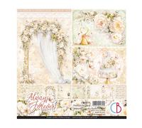 Ciao Bella 8"x8" Bloc de Papier Always & Forever