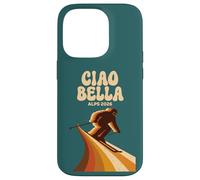 Ciao Bella Alps 2026 Vintage Style Ski Italie Coque pour iPhone 14 Pro