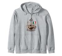 Ciao Bella Café Italien Vintage Espresso Graphique Sweat à Capuche