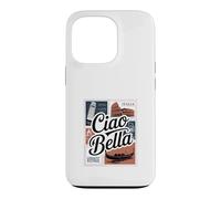 Ciao Bella Carte Postale rétro Italienne Coque pour iPhone 13 Pro