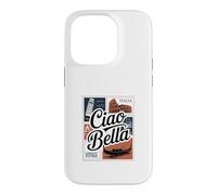 Ciao Bella Carte Postale rétro Italienne Coque pour iPhone 14 Pro