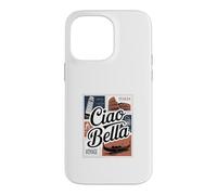 Ciao Bella Carte Postale rétro Italienne Coque pour iPhone 14 Pro Max