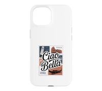 Ciao Bella Carte Postale rétro Italienne Coque pour iPhone 15