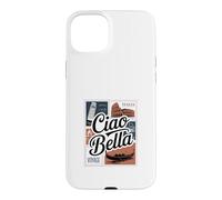 Ciao Bella Carte Postale rétro Italienne Coque pour iPhone 15 Plus