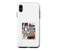 Ciao Bella Carte Postale rétro Italienne Coque pour iPhone XS Max