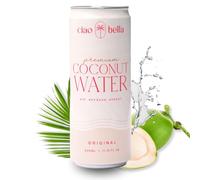 CIAO BELLA Ciao Bella Premium Eau de coco : hydratation naturelle, sans OGM, un ingrédient facile, 300 ml (lot de 12)