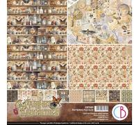 Ciao Bella Collection Cabinet of Curiosities Paper Pad 12" x 12"