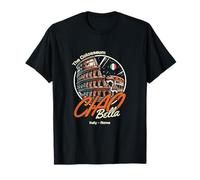 Ciao Bella Drapeau du Colisée Italie Rome T-Shirt