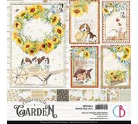 Ciao Bella Farmhouse Garden Bloc de papier 190 g/m² 30,5 x 30,5 cm
