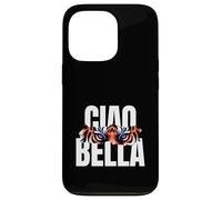 Ciao Bella Œil de Tigre Fierce Art Graphique Italien Coque pour iPhone 13 Pro