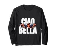 Ciao Bella Œil de Tigre Fierce Art Graphique Italien Manche Longue
