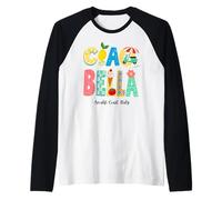 Ciao Bella Italian Summer Côte Amalfitaine Italie Manche Raglan