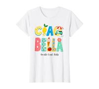 Ciao Bella Italian Summer Côte Amalfitaine Italie T-Shirt Graphique avec Valeur
