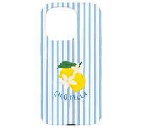Ciao Bella Italian Summer Cute Lemons Coast Amalfi Coque pour iPhone 15 Pro