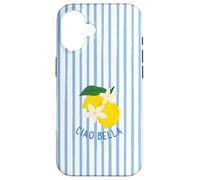 Ciao Bella Italian Summer Cute Lemons Coast Amalfi Coque pour iPhone 16