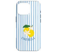 Ciao Bella Italian Summer Cute Lemons Coast Amalfi Coque pour iPhone 16 Pro