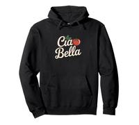Ciao Bella Italie Art de la Tomate Cuisine Italienne Rétro Sweat à Capuche