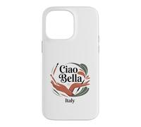 Ciao Bella Italie Design Artistique Vintage Italien Coque pour iPhone 14 Pro Max