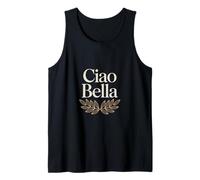 Ciao Bella Italie Élégant Emblème Olive Art Débardeur