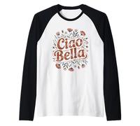 Ciao Bella Italie Esthétique Rétro Minimal Jardin Style Manche Raglan