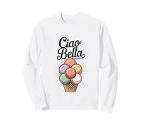 Ciao Bella Italie Gelato Vintage Art Sweatshirt