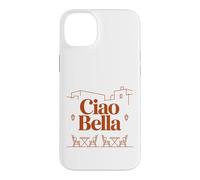 Ciao Bella Italie Rétro Terrasse Vintage Art Coque pour iPhone 14 Plus