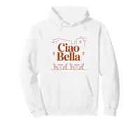 Ciao Bella Italie Rétro Terrasse Vintage Art Sweat à Capuche