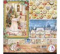 CIAO BELLA jeu de 7pcs 30x30cm papier scrapbooking double face - The Nutcracker