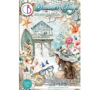CIAO BELLA Jeu de papier scrapbooking double face A4 - Summer Days