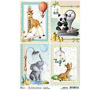 CIAO BELLA Ma première année de papier de riz à grandir, assorti, OSFA