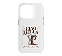 Ciao Bella Moka Italien Art Vintage Café Coque pour iPhone 14 Pro