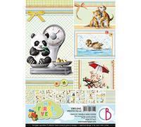 CIAO BELLA My First YR Bloc de Papier A4 9 pièces, Coloris Assortis, Taille unique