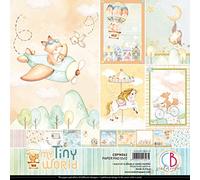 Ciao Bella My Tiny World Bloc de papier 30,5 x 30,5 cm